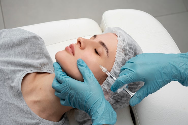 Dermal filler treatment at SkinAura, Winnipeg
